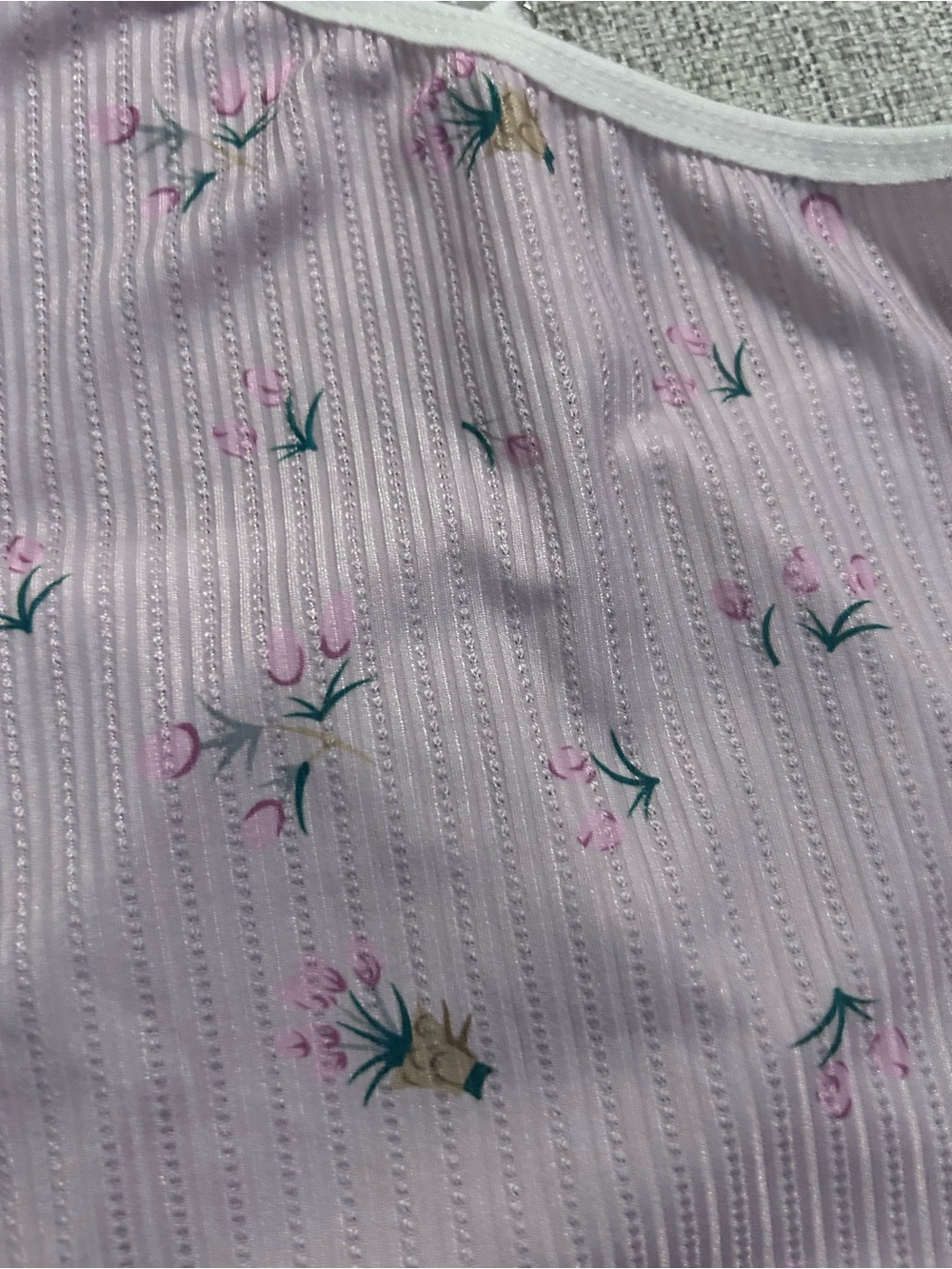 Pink Floral Cami & Shorts Pajama Set. Size 4X - Picture 3 of 6